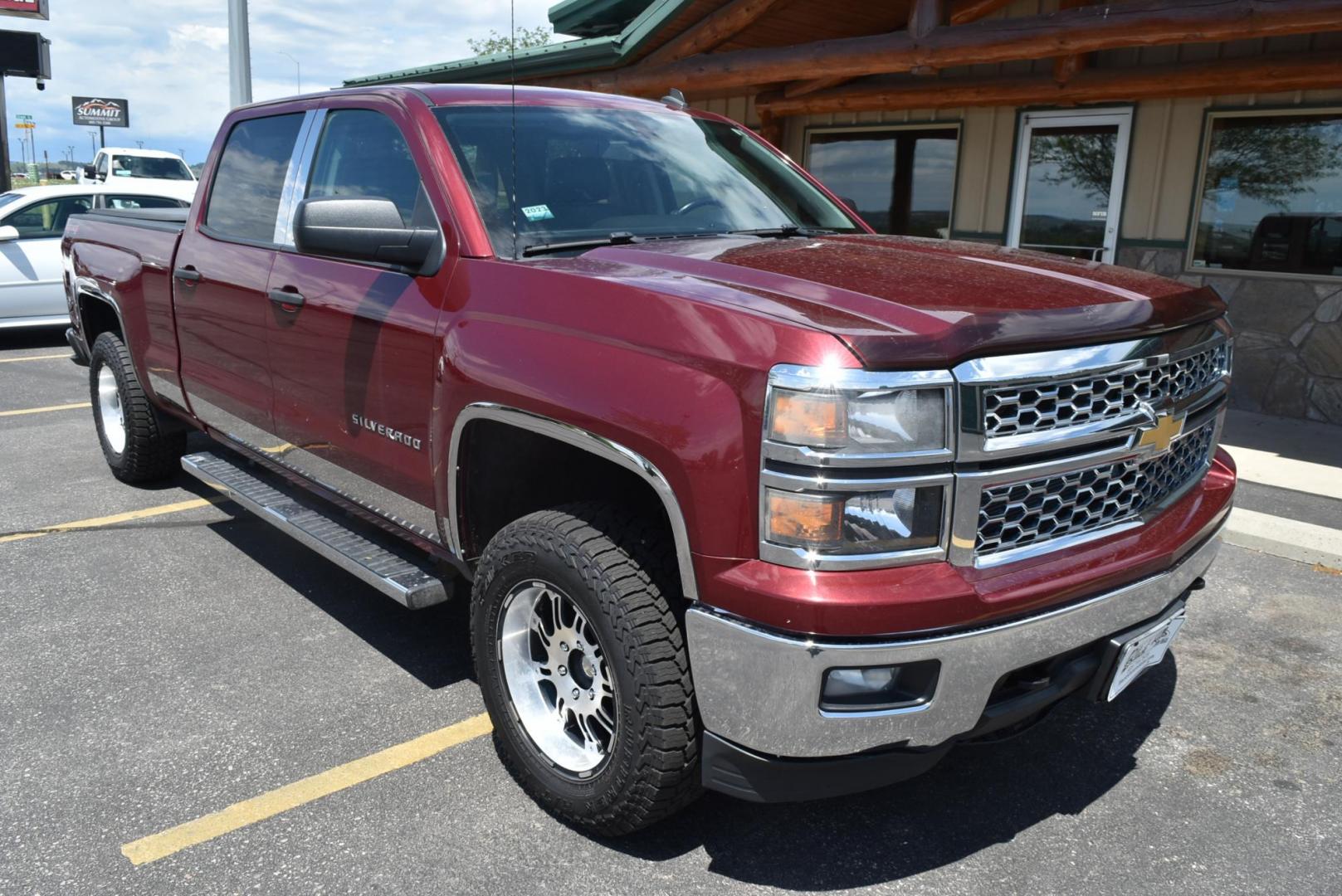 1999 Maroon /Black Chevrolet Silverado 1500 LT (3GCUKREC4EG) with an 5.3L ECOTEC3 V8 With Active Fuel Management, Direct Injection And Variable Valve Timing engine, 6-Speed Automatic, Electronically Controlled transmission, located at 1600 E Hwy 44, Rapid City, SD, 57703, (605) 716-7878, 44.070232, -103.171410 - Photo#0