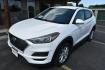 2019 White Hyundai Tucson SE (KM8J2CA4XKU) with an 2.0 L Regular Unleaded I-4 engine, 6 -Speed Automatic w/OD transmission, located at 1600 E Hwy 44, Rapid City, SD, 57703, (605) 716-7878, 44.070232, -103.171410 - Photo#0