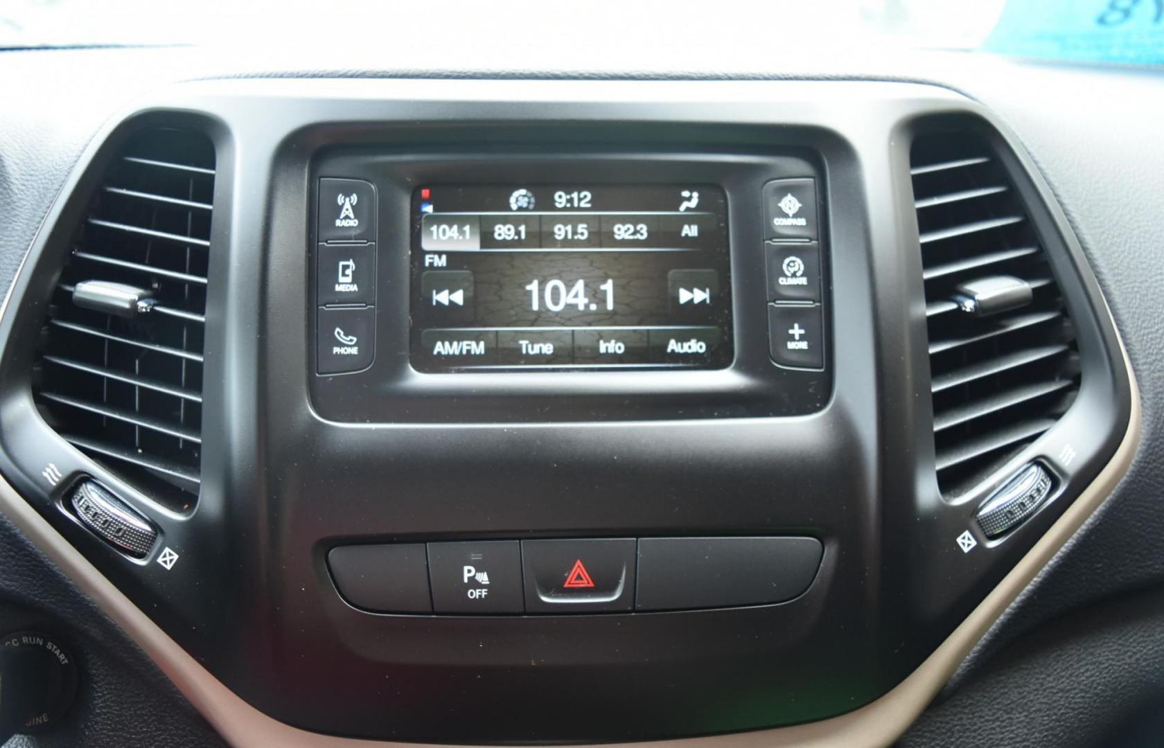 2018 Silver /Black Jeep Cherokee Latitude 4WD (1C4PJMCB6JD) with an 2.4L L4 DOHC 16V engine, 9-Speed Automatic transmission, located at 1600 E Hwy 44, Rapid City, SD, 57703, (605) 716-7878, 44.070232, -103.171410 - very nice one owner, great service, Latitude edition, - Photo#19