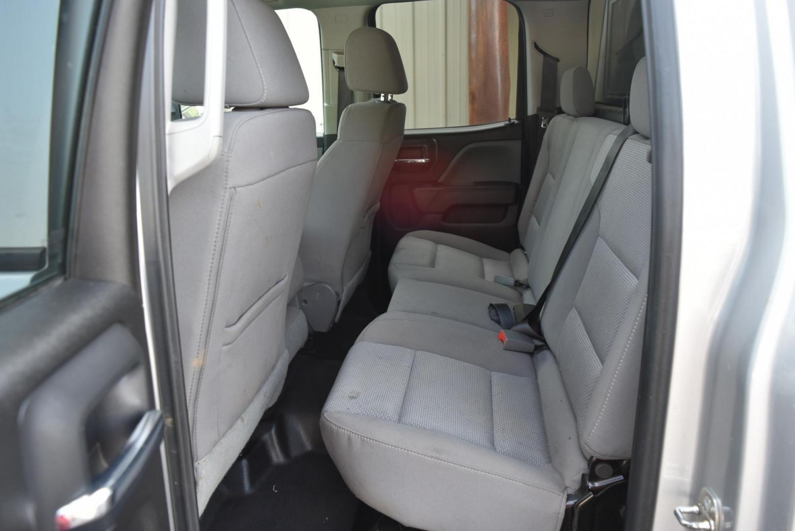 2019 Silver /gray Chevrolet Silverado 2500HD Work Truck Double Cab 4WD (2GC2KREG7K1) with an VORTEC 6.0L VARIABLE VALVE TIMING V8 SFI engine, 6-Speed Automatic, Heavy-Duty, Electronically Controlled transmission, located at 1600 E Hwy 44, Rapid City, SD, 57703, (605) 716-7878, 44.070232, -103.171410 - Photo#11