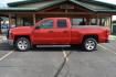 2014 Red /black Chevrolet Silverado 1500 1LT Double Cab 4WD (1GCVKREC1EZ) with an 5.3L V8 OHV 16V engine, 6-Speed Automatic transmission, located at 1600 E Hwy 44, Rapid City, SD, 57703, (605) 716-7878, 44.070232, -103.171410 - very nice local trade in, Double cab with 4 doors - Photo#4