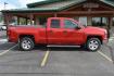 2014 Red /black Chevrolet Silverado 1500 1LT Double Cab 4WD (1GCVKREC1EZ) with an 5.3L V8 OHV 16V engine, 6-Speed Automatic transmission, located at 1600 E Hwy 44, Rapid City, SD, 57703, (605) 716-7878, 44.070232, -103.171410 - very nice local trade in, Double cab with 4 doors - Photo#5
