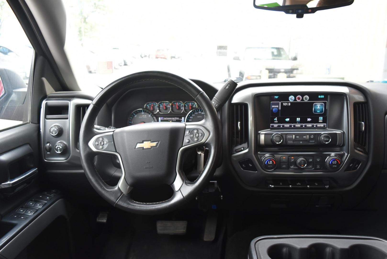 2014 Red /black Chevrolet Silverado 1500 1LT Double Cab 4WD (1GCVKREC1EZ) with an 5.3L V8 OHV 16V engine, 6-Speed Automatic transmission, located at 1600 E Hwy 44, Rapid City, SD, 57703, (605) 716-7878, 44.070232, -103.171410 - very nice local trade in, Double cab with 4 doors - Photo#14