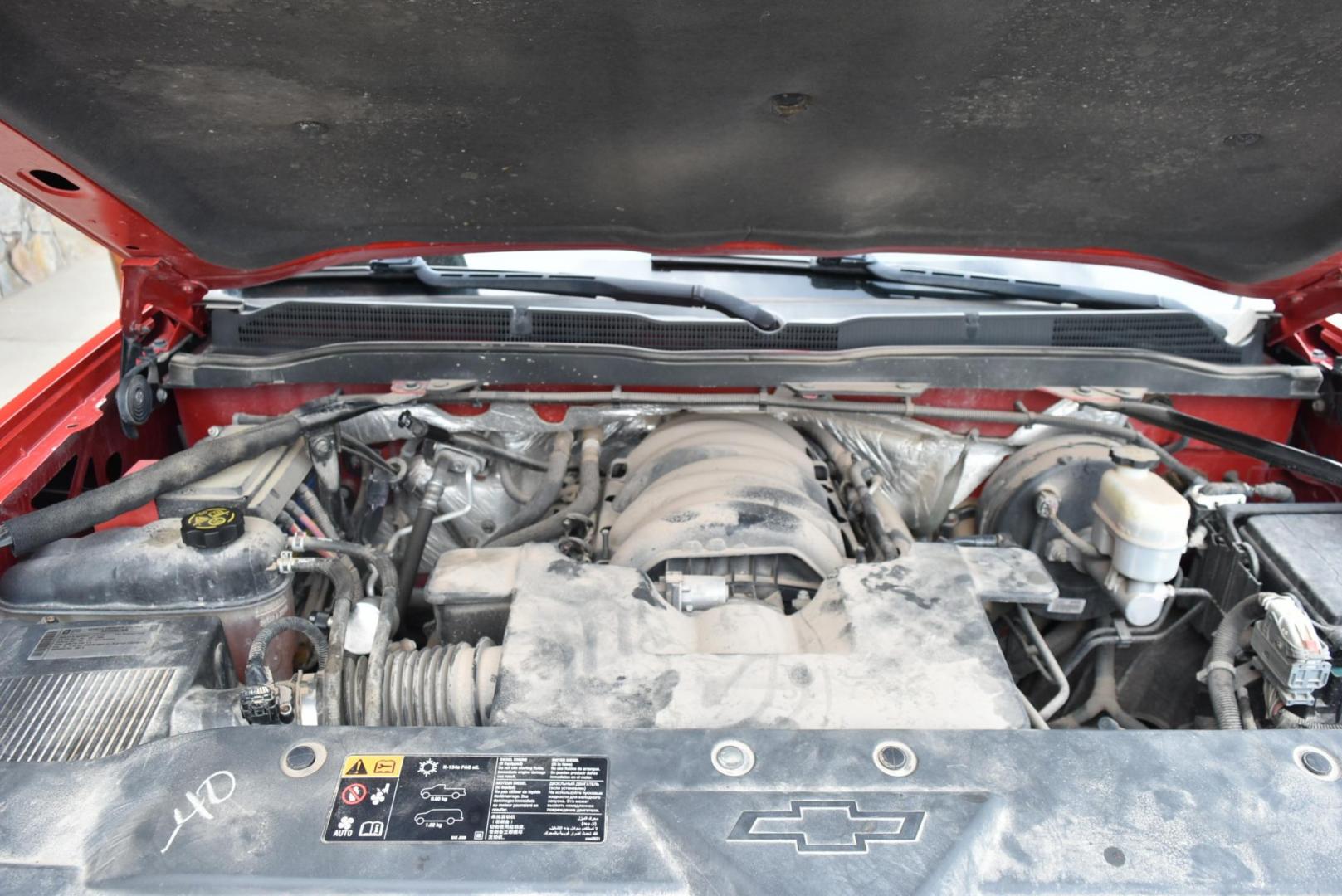 2014 Red /black Chevrolet Silverado 1500 1LT Double Cab 4WD (1GCVKREC1EZ) with an 5.3L V8 OHV 16V engine, 6-Speed Automatic transmission, located at 1600 E Hwy 44, Rapid City, SD, 57703, (605) 716-7878, 44.070232, -103.171410 - very nice local trade in, Double cab with 4 doors - Photo#31