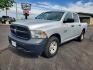 2014 Silver /black RAM 1500 Tradesman Crew Cab SWB 4WD (1C6RR7KG3ES) with an 3.6L V6 DOHC 24V FFV engine, 6-Speed Automatic transmission, located at 1600 E Hwy 44, Rapid City, SD, 57703, (605) 716-7878, 44.070232, -103.171410 - Photo#0
