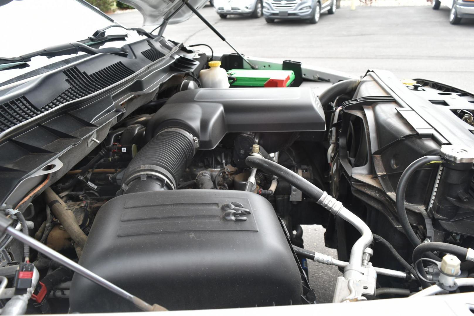 2014 Silver /black RAM 1500 Tradesman Crew Cab SWB 4WD (1C6RR7KG3ES) with an 3.6L V6 DOHC 24V FFV engine, 6-Speed Automatic transmission, located at 1600 E Hwy 44, Rapid City, SD, 57703, (605) 716-7878, 44.070232, -103.171410 - Photo#26