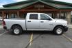 2014 Silver /black RAM 1500 Tradesman Crew Cab SWB 4WD (1C6RR7KG3ES) with an 3.6L V6 DOHC 24V FFV engine, 6-Speed Automatic transmission, located at 1600 E Hwy 44, Rapid City, SD, 57703, (605) 716-7878, 44.070232, -103.171410 - Photo#5