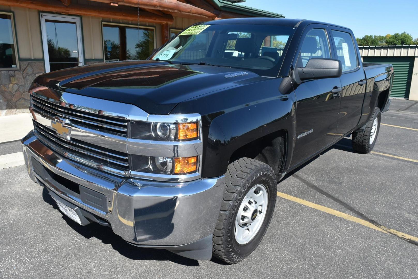 2015 Black /Gray Chevrolet Silverado 2500 HD LS (1GC1KUE89FF) with an DURAMAX 6.6L TURBO DIESEL V8 engine, Allison 1000 6-Speed Automatic, Electronically Controlled transmission, located at 1600 E Hwy 44, Rapid City, SD, 57703, (605) 716-7878, 44.070232, -103.171410 - Photo#3