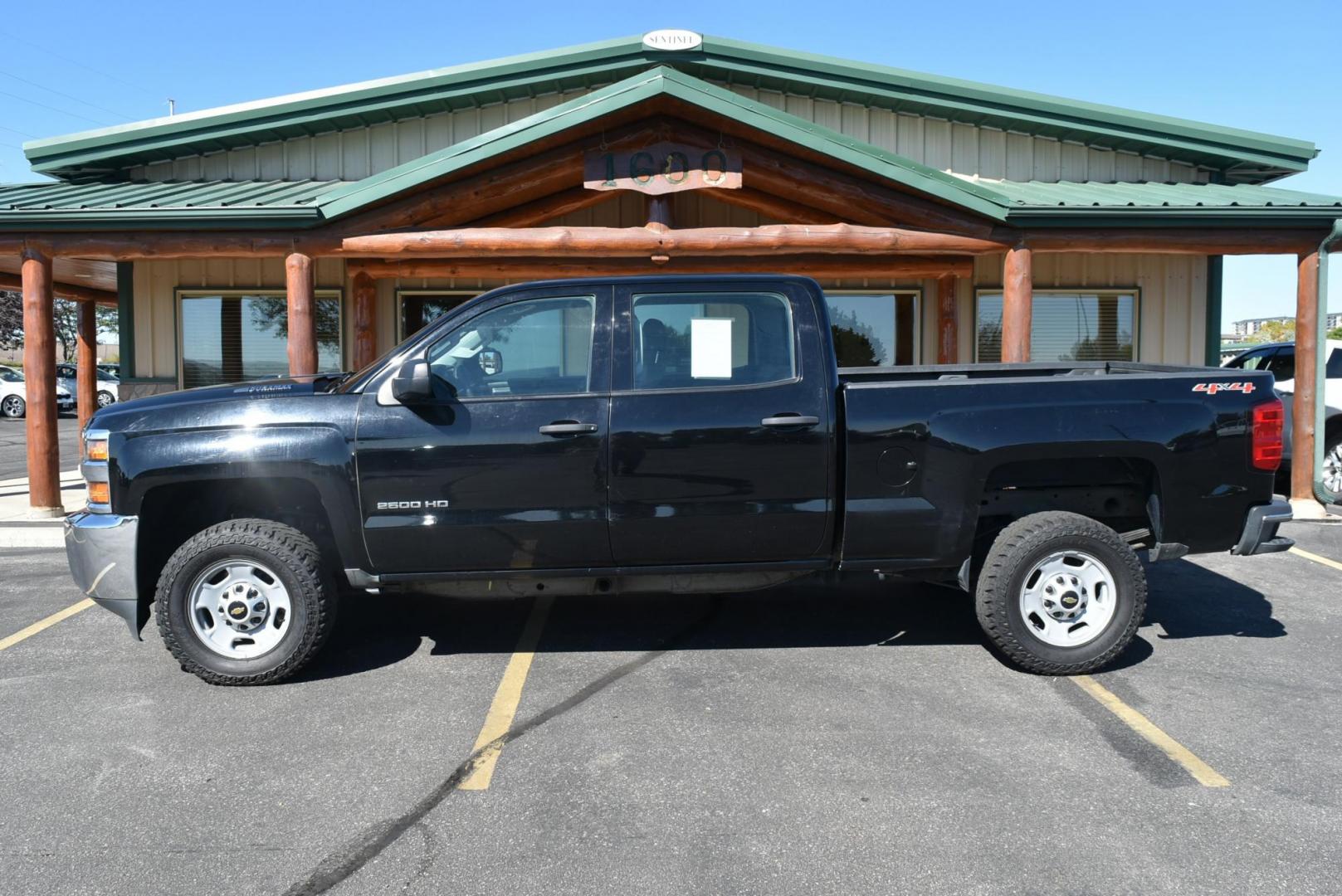 2015 Black /Gray Chevrolet Silverado 2500 HD LS (1GC1KUE89FF) with an DURAMAX 6.6L TURBO DIESEL V8 engine, Allison 1000 6-Speed Automatic, Electronically Controlled transmission, located at 1600 E Hwy 44, Rapid City, SD, 57703, (605) 716-7878, 44.070232, -103.171410 - Photo#4