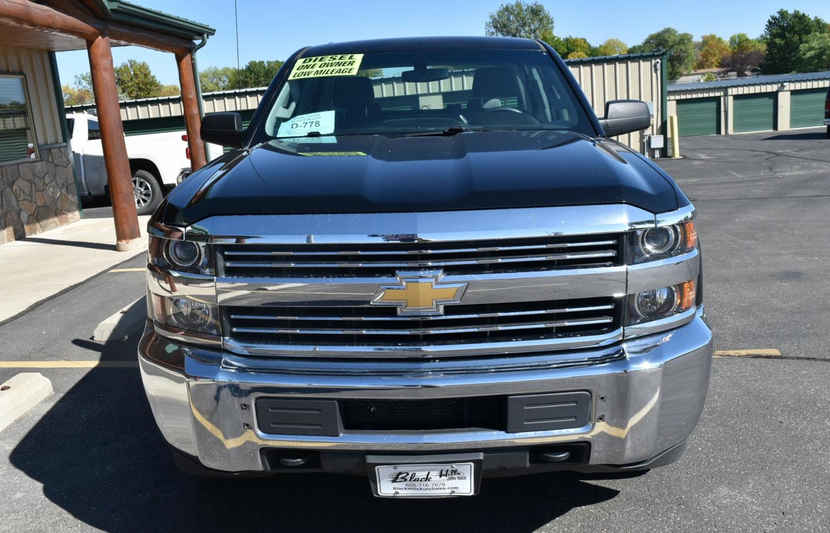 2015 Black /Gray Chevrolet Silverado 2500 HD LS (1GC1KUE89FF) with an DURAMAX 6.6L TURBO DIESEL V8 engine, Allison 1000 6-Speed Automatic, Electronically Controlled transmission, located at 1600 E Hwy 44, Rapid City, SD, 57703, (605) 716-7878, 44.070232, -103.171410 - Photo#2