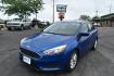 2018 Blue /Black Ford Focus SE (1FADP3F23JL) with an 2.0L L4 DOHC 16V engine, 6-Speed Automatic transmission, located at 1600 E Hwy 44, Rapid City, SD, 57703, (605) 716-7878, 44.070232, -103.171410 - Photo#0