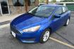2018 Blue /Black Ford Focus SE (1FADP3F23JL) with an 2.0L L4 DOHC 16V engine, 6-Speed Automatic transmission, located at 1600 E Hwy 44, Rapid City, SD, 57703, (605) 716-7878, 44.070232, -103.171410 - Photo#3
