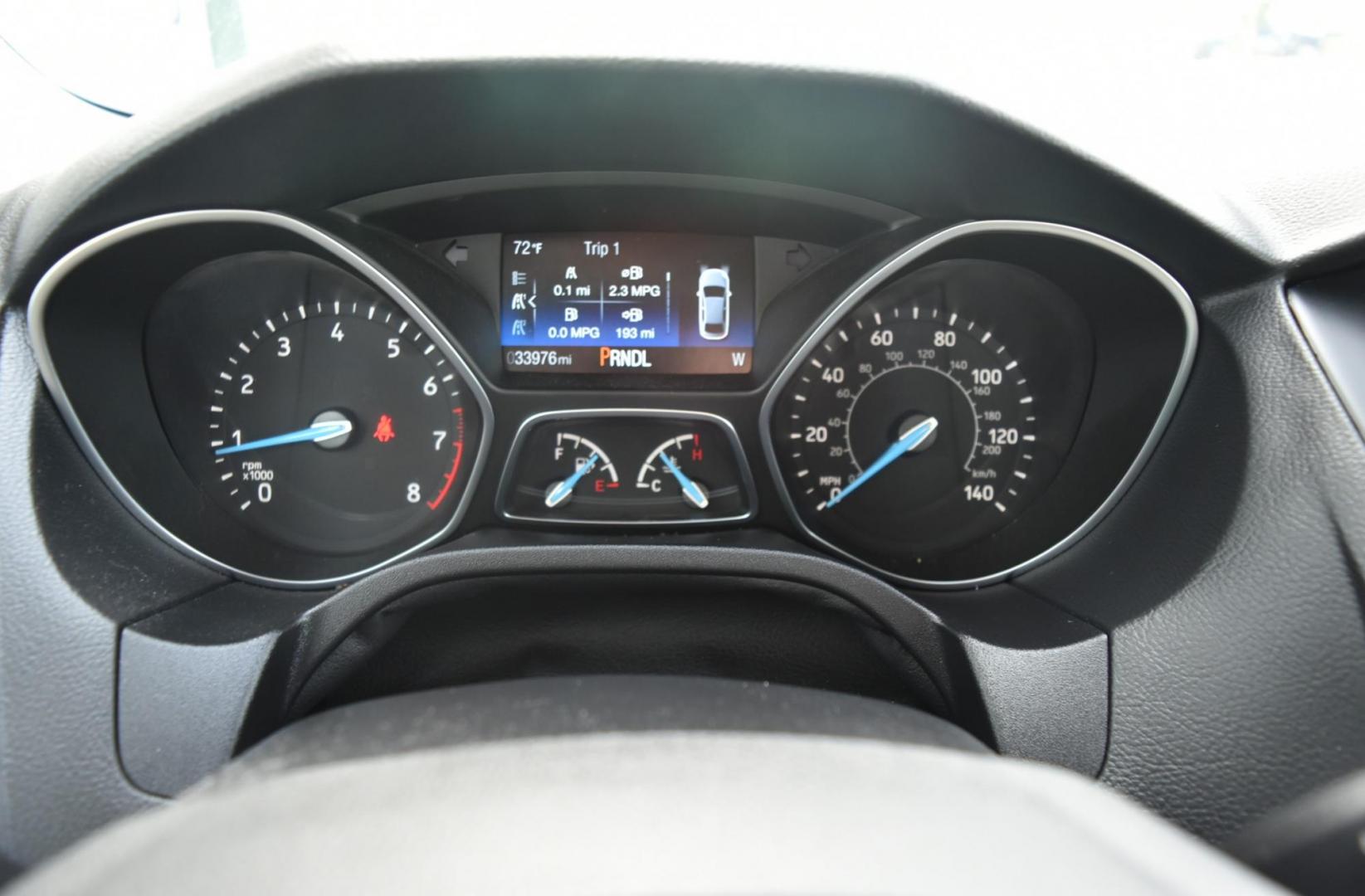 2018 Blue /Black Ford Focus SE (1FADP3F23JL) with an 2.0L L4 DOHC 16V engine, 6-Speed Automatic transmission, located at 1600 E Hwy 44, Rapid City, SD, 57703, (605) 716-7878, 44.070232, -103.171410 - Photo#18