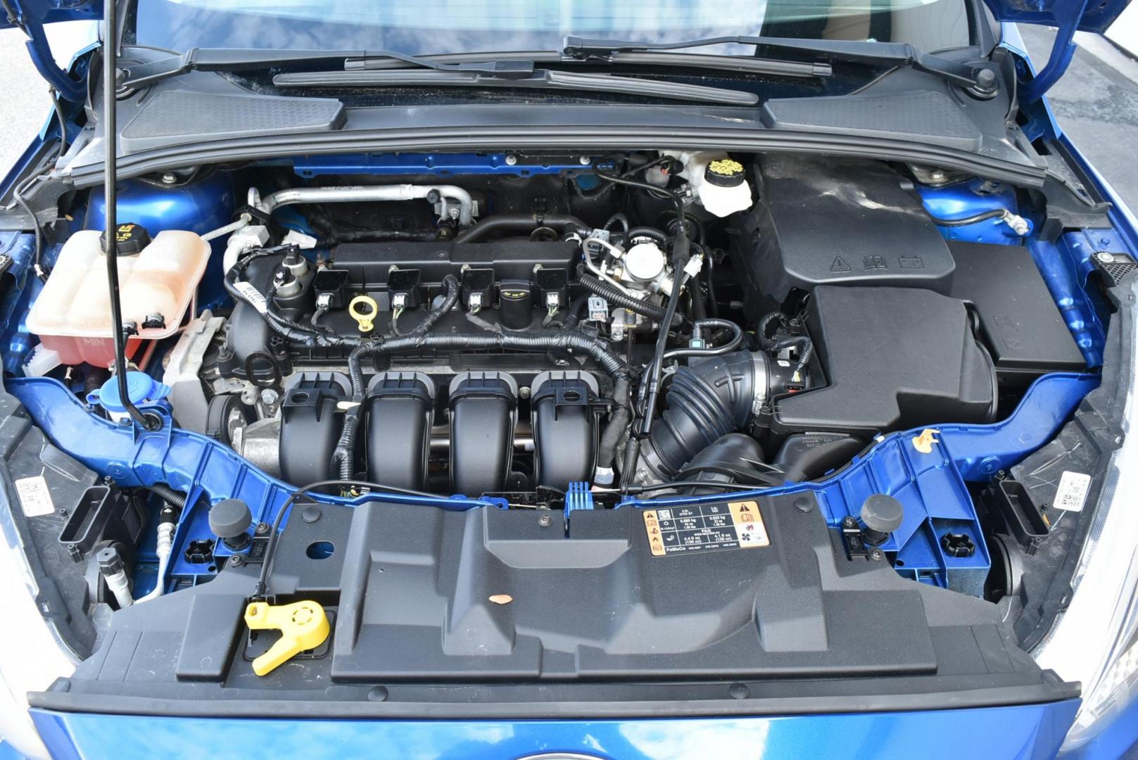 2018 Blue /Black Ford Focus SE (1FADP3F23JL) with an 2.0L L4 DOHC 16V engine, 6-Speed Automatic transmission, located at 1600 E Hwy 44, Rapid City, SD, 57703, (605) 716-7878, 44.070232, -103.171410 - Photo#26