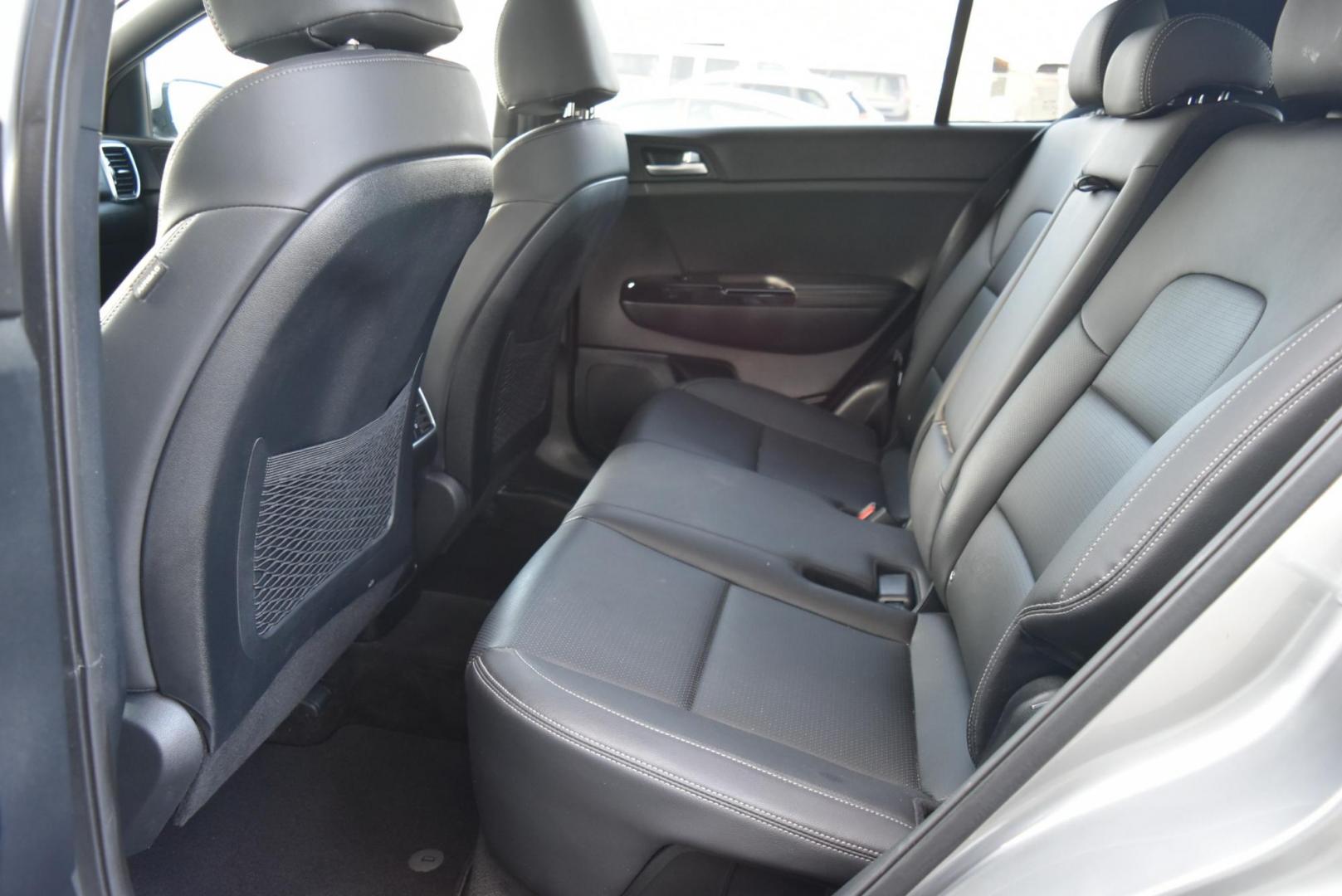 2020 Gray /Black Kia Sportage S (KNDP6CACXL7) with an 2.4L 4 Cyl engine, 6-Speed Automatic w/ Overdrive transmission, located at 1600 E Hwy 44, Rapid City, SD, 57703, (605) 716-7878, 44.070232, -103.171410 - Very nice local unit, Leather , Moonroof, fully loaded - Photo#12