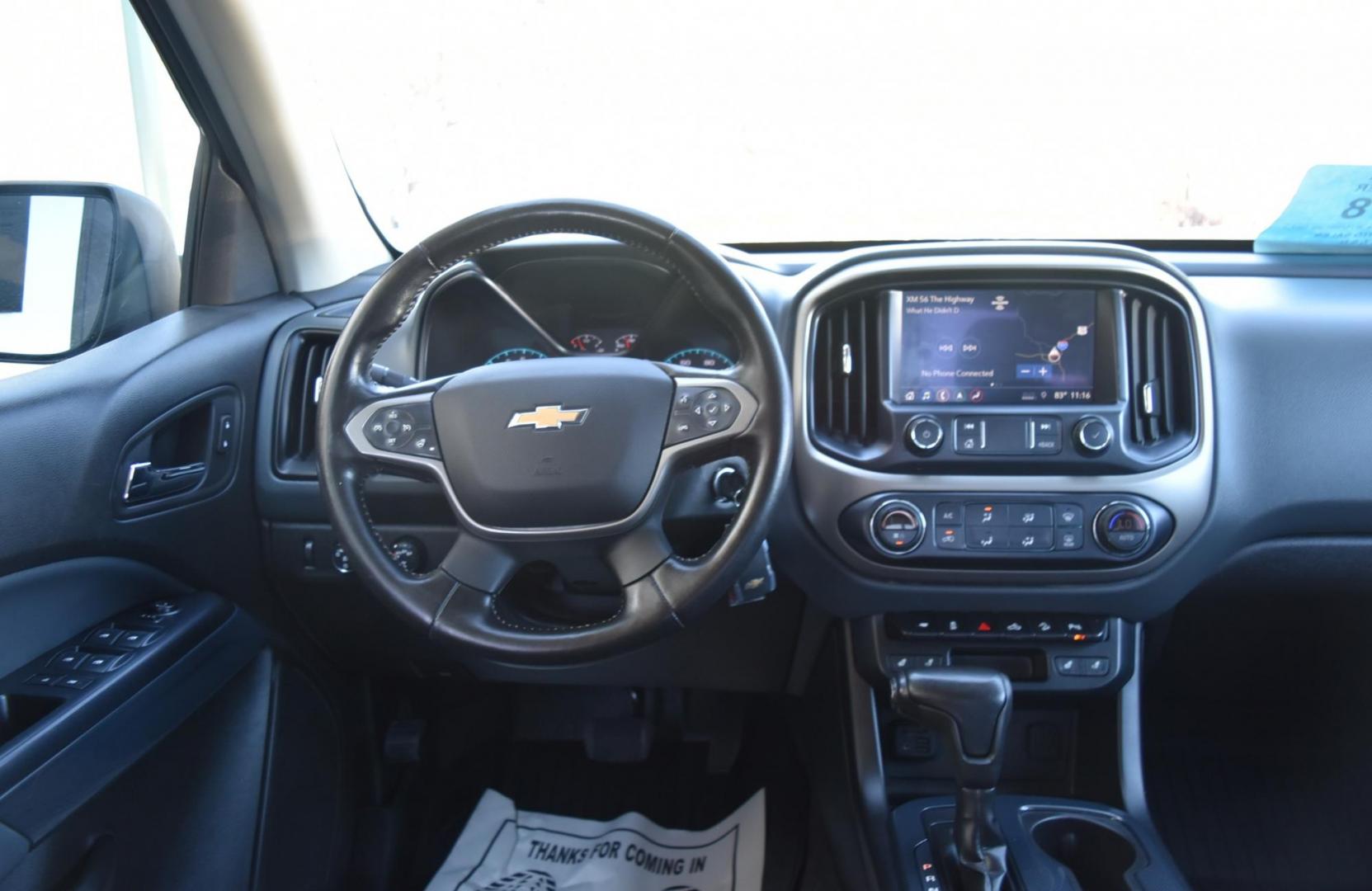 2019 Black /Black Chevrolet Colorado Z-71 (1GCGTDEN6K1) with an 3.6L DI DOHC V6 VVT engine, 8-Speed Automatic transmission, located at 1600 E Hwy 44, Rapid City, SD, 57703, (605) 716-7878, 44.070232, -103.171410 - Photo#13