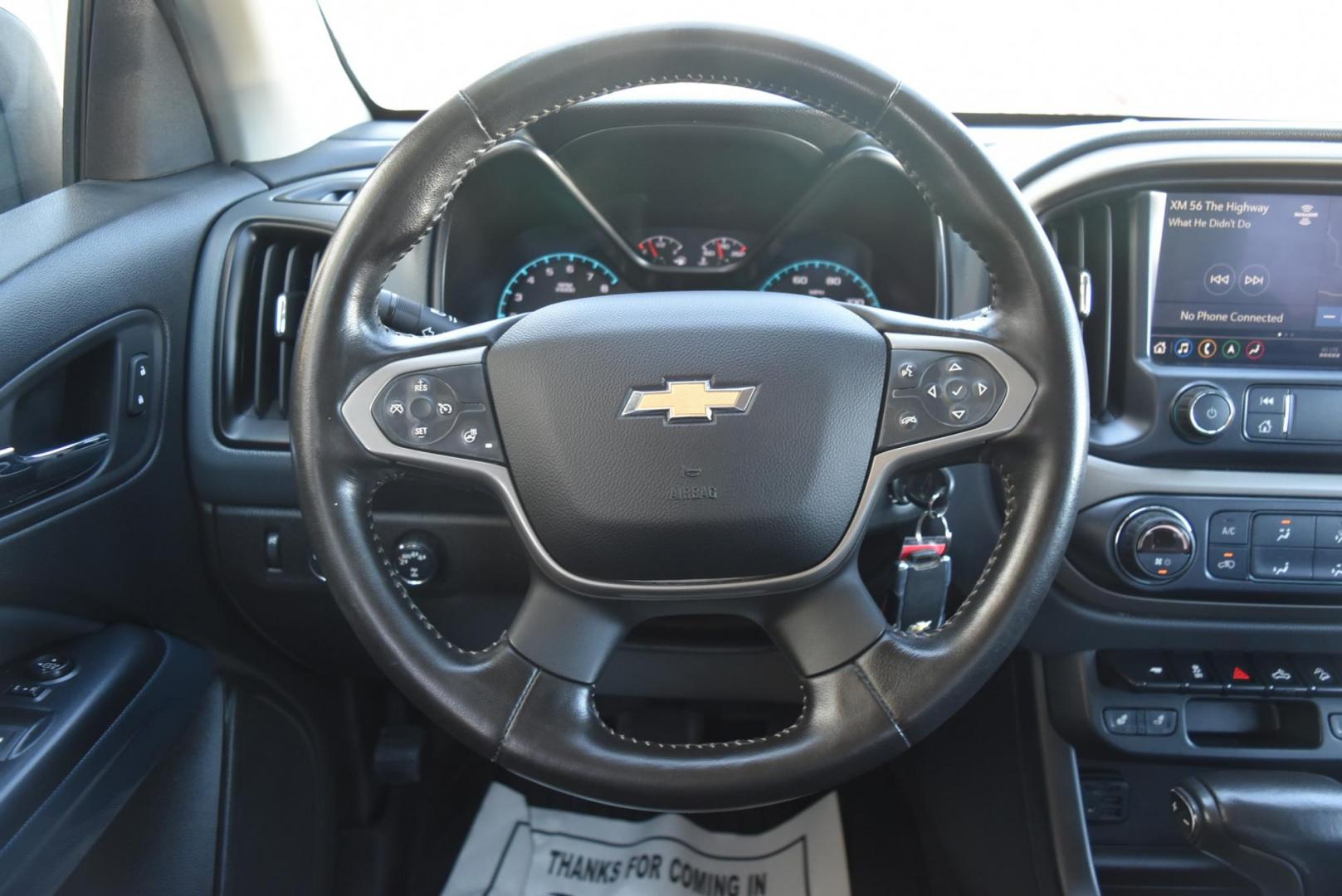 2019 Black /Black Chevrolet Colorado Z-71 (1GCGTDEN6K1) with an 3.6L DI DOHC V6 VVT engine, 8-Speed Automatic transmission, located at 1600 E Hwy 44, Rapid City, SD, 57703, (605) 716-7878, 44.070232, -103.171410 - Photo#15