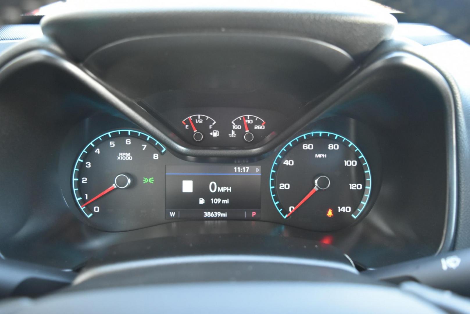 2019 Black /Black Chevrolet Colorado Z-71 (1GCGTDEN6K1) with an 3.6L DI DOHC V6 VVT engine, 8-Speed Automatic transmission, located at 1600 E Hwy 44, Rapid City, SD, 57703, (605) 716-7878, 44.070232, -103.171410 - Photo#19