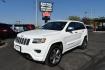 2015 White /Black Jeep Grand Cherokee Overland 4WD (1C4RJFCG8FC) with an 3.6L V6 DOHC 24V engine, 8-Speed Automatic transmission, located at 1600 E Hwy 44, Rapid City, SD, 57703, (605) 716-7878, 44.070232, -103.171410 - Photo#0