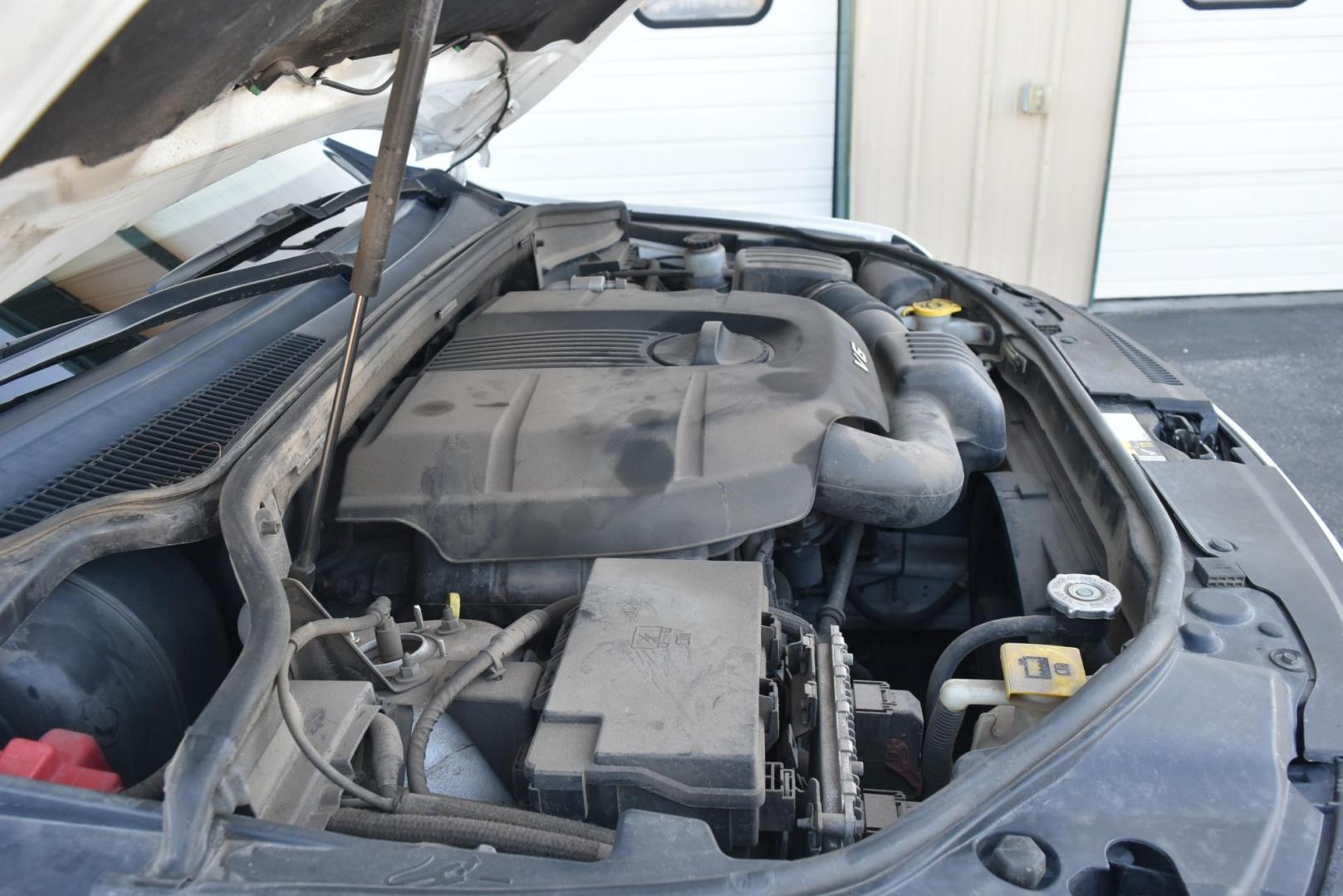 2015 White /Black Jeep Grand Cherokee Overland (1C4RJFCG8FC) with an 3.6L V6 DOHC 24V engine, 8-Speed Automatic transmission, located at 1600 E Hwy 44, Rapid City, SD, 57703, (605) 716-7878, 44.070232, -103.171410 - Photo#37