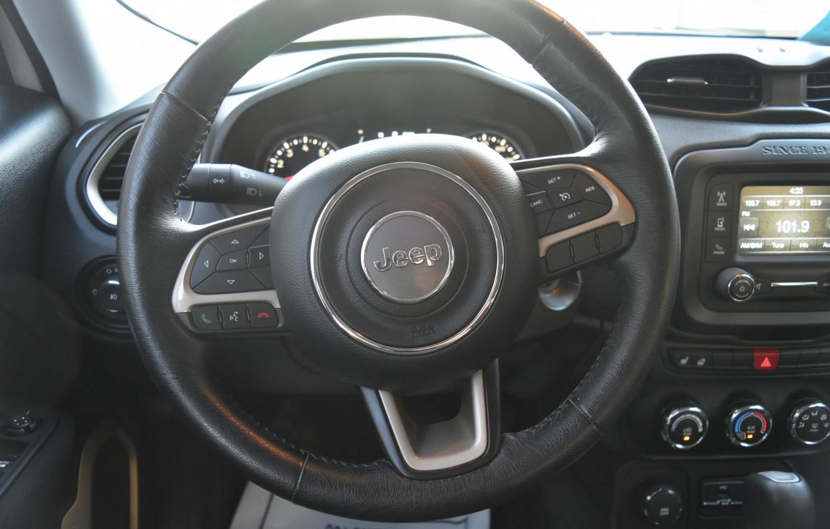 2017 White /Black Jeep Renegade Latitude (ZACCJBBB0HP) with an 2.4L L4 DOHC 16V engine, Automatic transmission, located at 1600 E Hwy 44, Rapid City, SD, 57703, (605) 716-7878, 44.070232, -103.171410 - Photo#15