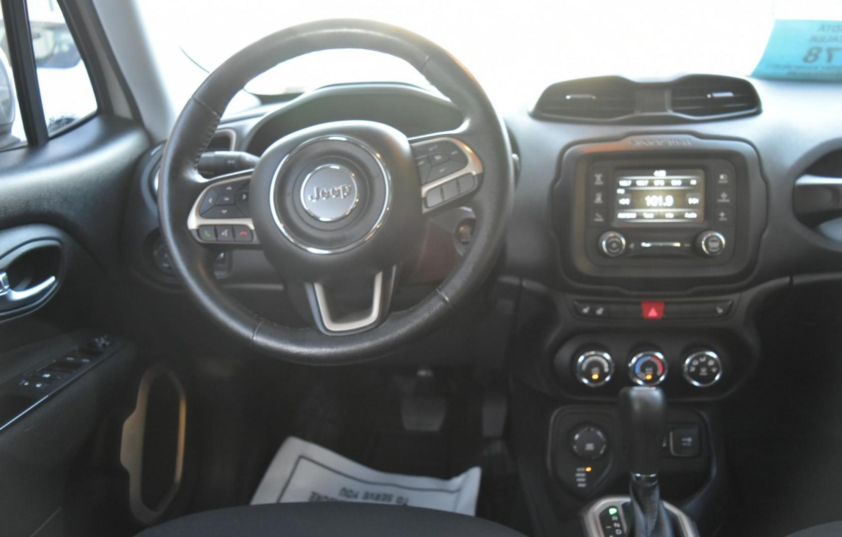 2017 White /Black Jeep Renegade Latitude (ZACCJBBB0HP) with an 2.4L L4 DOHC 16V engine, Automatic transmission, located at 1600 E Hwy 44, Rapid City, SD, 57703, (605) 716-7878, 44.070232, -103.171410 - Photo#13