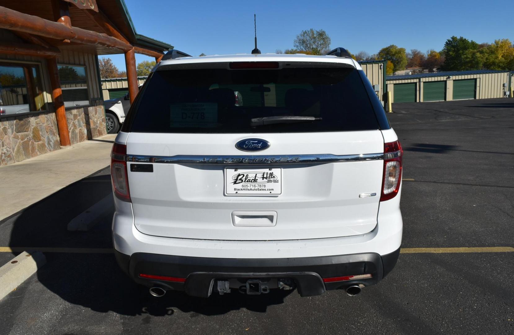 2015 White /TAN Ford Explorer Base (1FM5K8B89FG) with an 3.5L TI-VCT V6 engine, 6-Speed Selectshift Automatic transmission, located at 1600 E Hwy 44, Rapid City, SD, 57703, (605) 716-7878, 44.070232, -103.171410 - Photo#7
