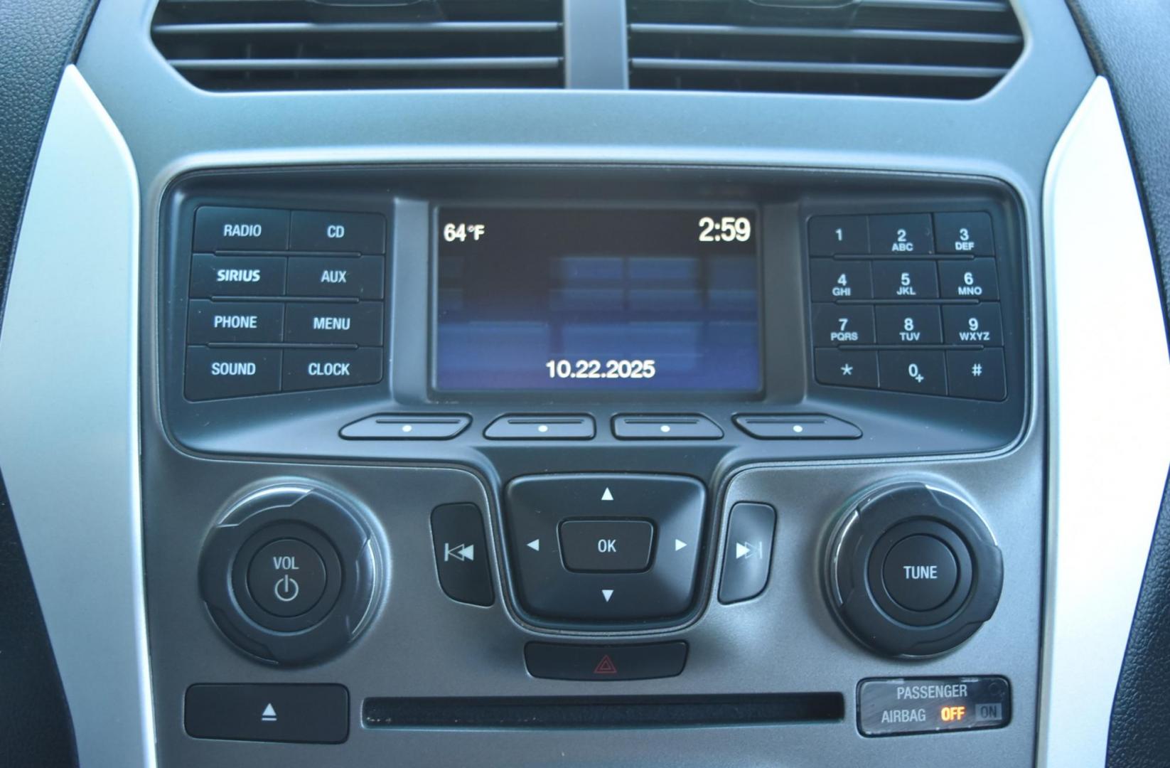 2015 White /TAN Ford Explorer Base (1FM5K8B89FG) with an 3.5L TI-VCT V6 engine, 6-Speed Selectshift Automatic transmission, located at 1600 E Hwy 44, Rapid City, SD, 57703, (605) 716-7878, 44.070232, -103.171410 - Photo#21