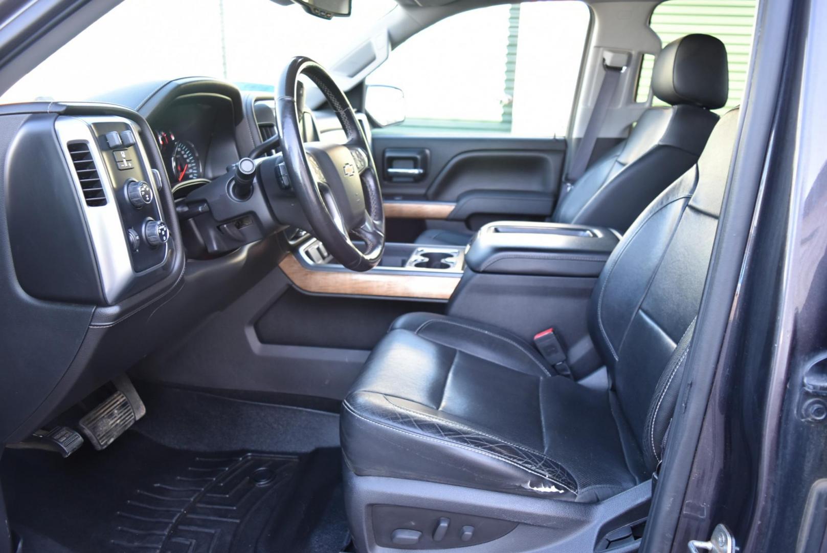 2014 Gray /Black Chevrolet Silverado 1500 LTZ (3GCUKSEC3EG) with an 5.3L FLEXFUEL ECOTEC3 V8 WITH ACTIVE FUEL MANAGEMENT, DIRECT INJECTION AND VARIABLE VALVE TIMING engine, 6-Speed Automatic transmission, located at 1600 E Hwy 44, Rapid City, SD, 57703, (605) 716-7878, 44.070232, -103.171410 - Photo#9