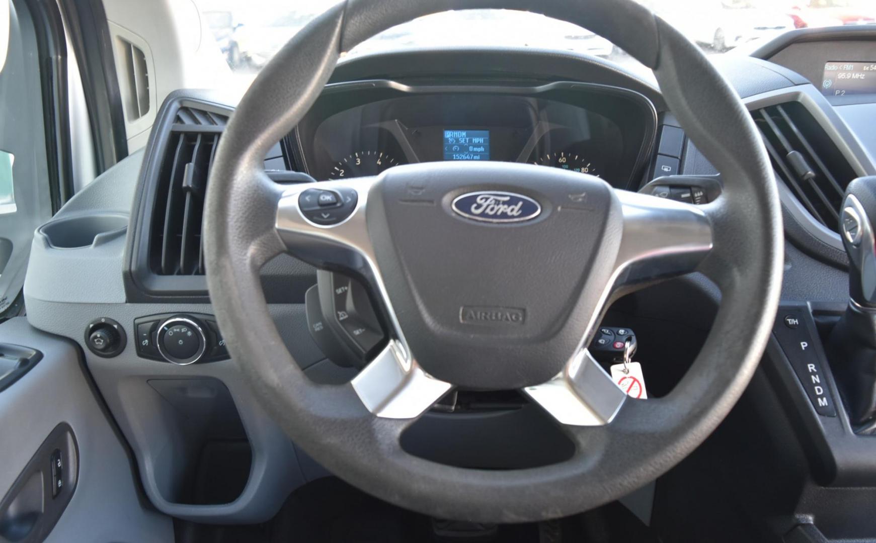 2016 White /Dark Gray Ford Transit 350 Wagon Low Roof XLT w/Sliding Pass. 148-in. WB (1FBZX2YG2GK) with an 3.5L ECOBOOST V6 engine, 6-Speed Automatic w/OD & Selectshift transmission, located at 1600 E Hwy 44, Rapid City, SD, 57703, (605) 716-7878, 44.070232, -103.171410 - Photo#16