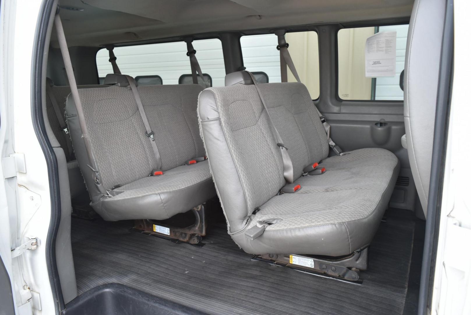 2010 White /Gray Chevrolet Express LT 3500 Extended (1GA2G1DG7A1) with an 6.0LVORTEC V8 OHV 16V engine, 6-Speed Automatic, Heavy-Duty, Electronically Controlled transmission, located at 1600 E Hwy 44, Rapid City, SD, 57703, (605) 716-7878, 44.070232, -103.171410 - Photo#11