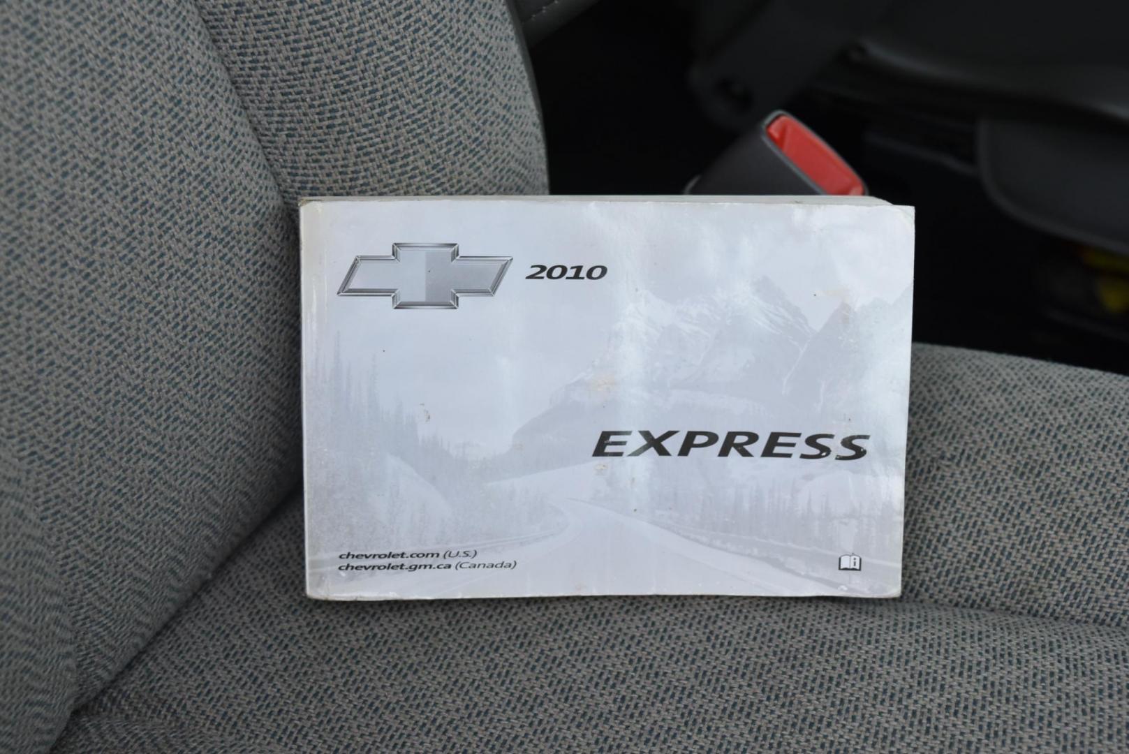 2010 White /Gray Chevrolet Express LT 3500 Extended (1GA2G1DG7A1) with an 6.0LVORTEC V8 OHV 16V engine, 6-Speed Automatic, Heavy-Duty, Electronically Controlled transmission, located at 1600 E Hwy 44, Rapid City, SD, 57703, (605) 716-7878, 44.070232, -103.171410 - Photo#21