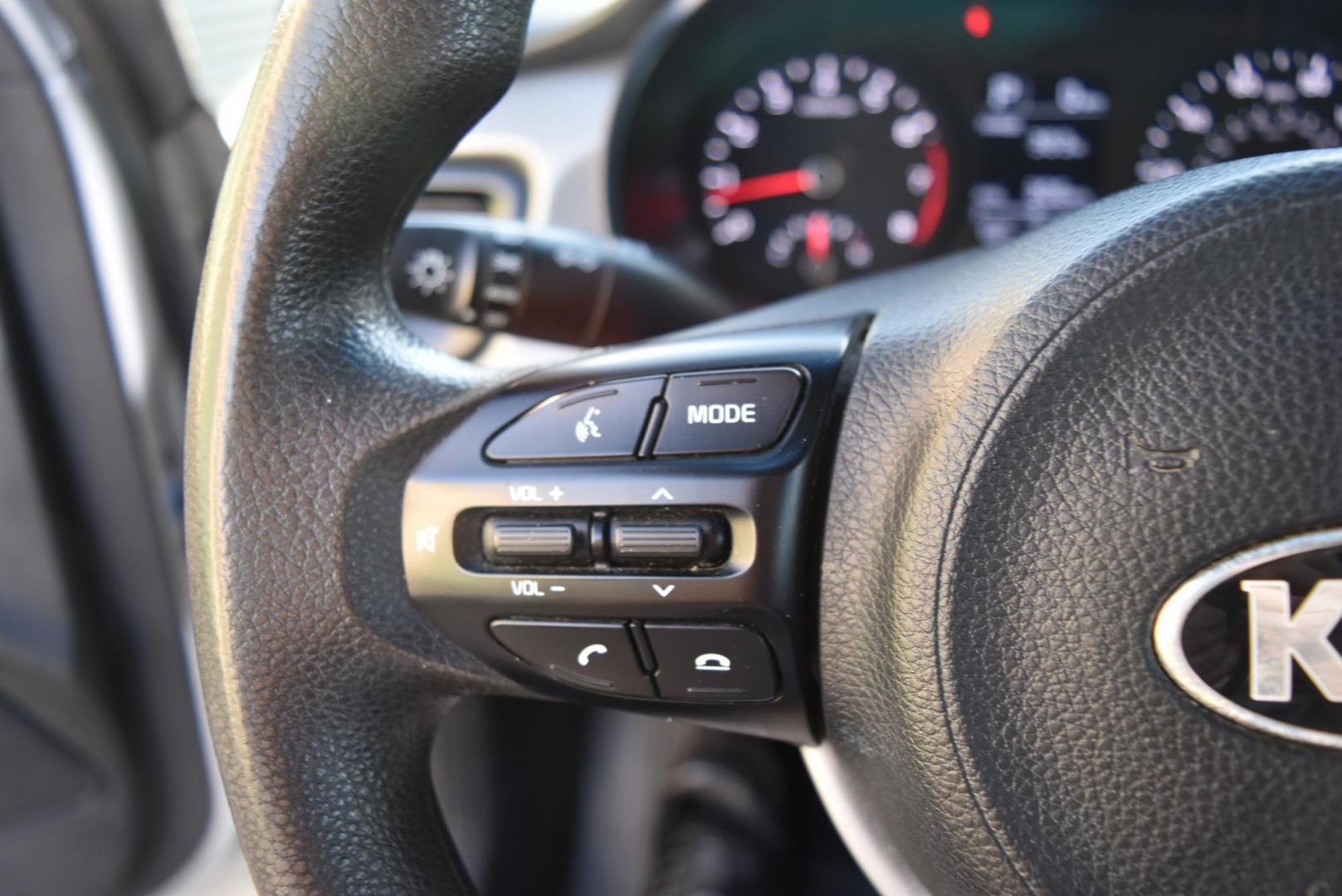 2019 Silver /Black Kia Rio LX (3KPA24AB2KE) with an 1.6L L4 DOHC 16V engine, 6-Speed Automatic W/O OD transmission, located at 1600 E Hwy 44, Rapid City, SD, 57703, (605) 716-7878, 44.070232, -103.171410 - Photo#16