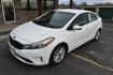 2017 White /Black Kia Forte LX (3KPFL4A77HE) with an 2.0L L4 DOHC 16V engine, 6-Speed Automatic w/ OD transmission, located at 1600 E Hwy 44, Rapid City, SD, 57703, (605) 716-7878, 44.070232, -103.171410 - Photo#3