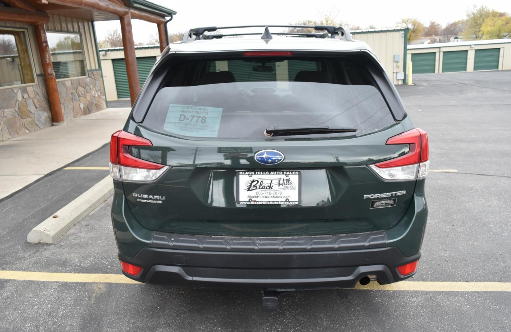 2024 Green /Black Subaru Forester Premium (JF2SKADC2RH) with an 2.5L H4 SOHC 16V engine, CVT transmission, located at 1600 E Hwy 44, Rapid City, SD, 57703, (605) 716-7878, 44.070232, -103.171410 - Photo#7