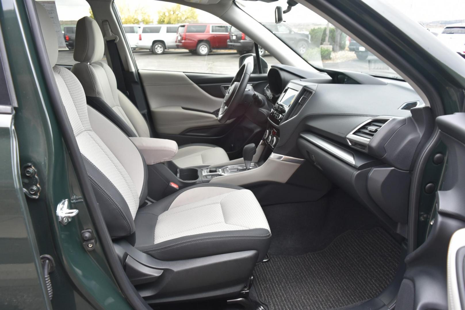 2024 Green /Black Subaru Forester Premium (JF2SKADC2RH) with an 2.5L H4 SOHC 16V engine, CVT transmission, located at 1600 E Hwy 44, Rapid City, SD, 57703, (605) 716-7878, 44.070232, -103.171410 - Photo#10