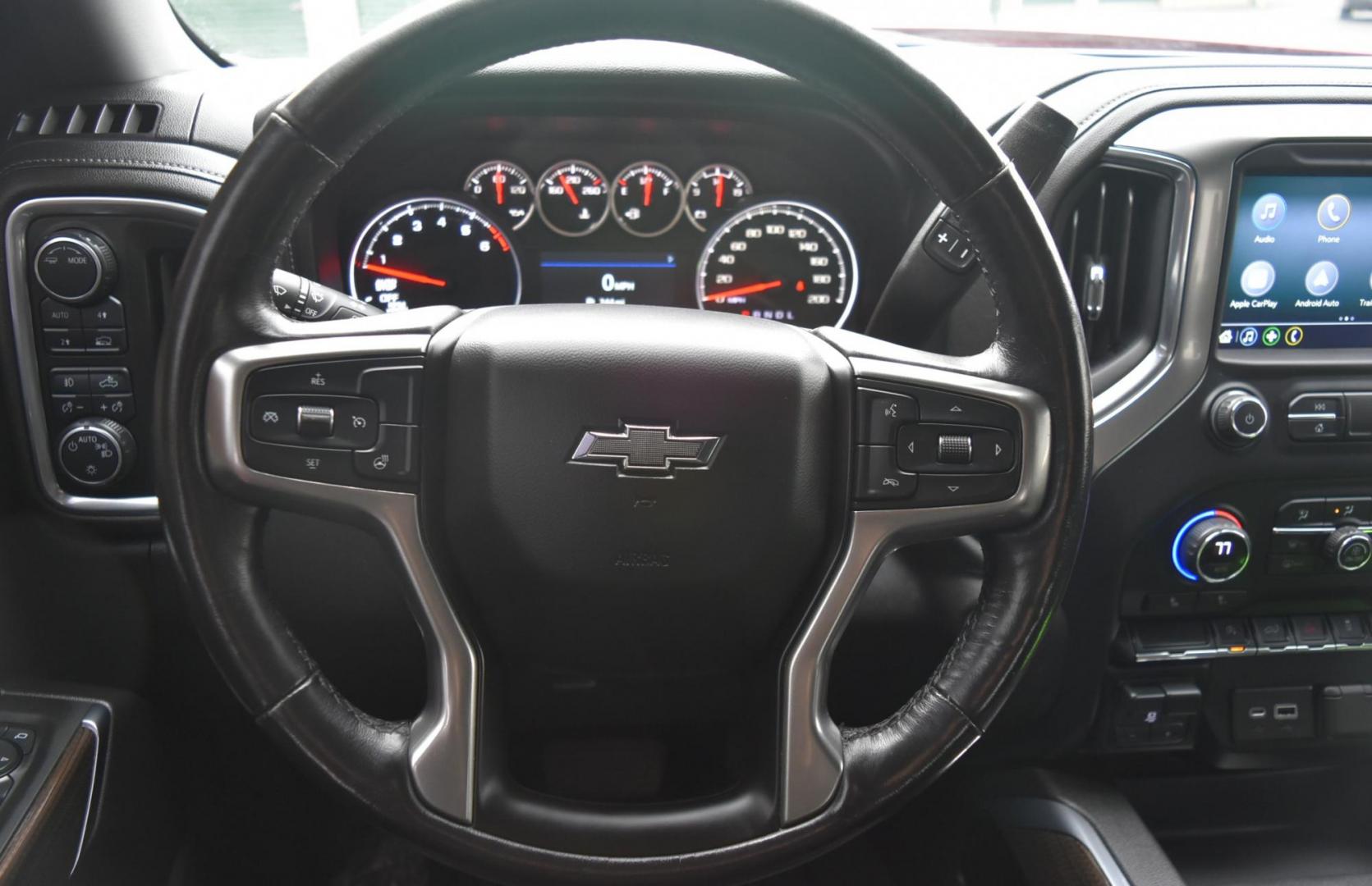 2021 Red /Black Chevrolet Silverado 1500 RST (1GCUYEED9MZ) with an 5.3L ECOTEC3 V8 engine, 8-Speed Automatic transmission, located at 1600 E Hwy 44, Rapid City, SD, 57703, (605) 716-7878, 44.070232, -103.171410 - Photo#17