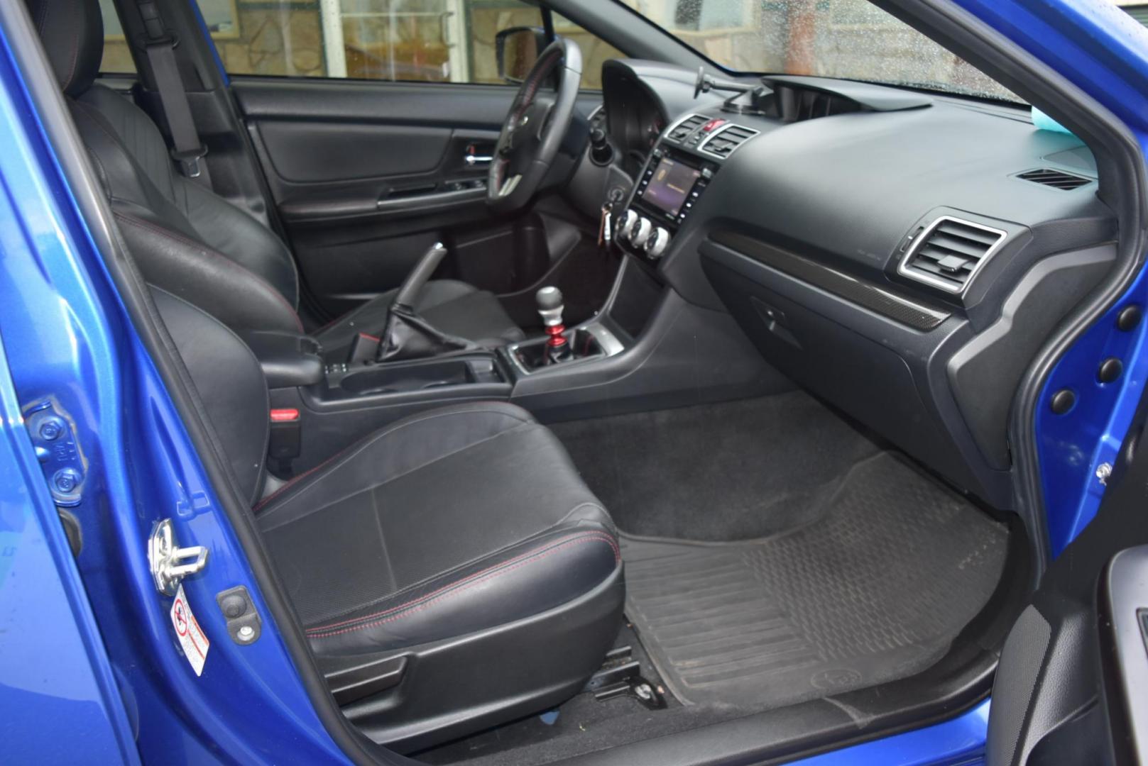 2017 Blue /Black Subaru WRX Limited (JF1VA1J62H9) with an 2.0L H4 Boxer engine, 6-Speed Manual transmission, located at 1600 E Hwy 44, Rapid City, SD, 57703, (605) 716-7878, 44.070232, -103.171410 - Photo#9