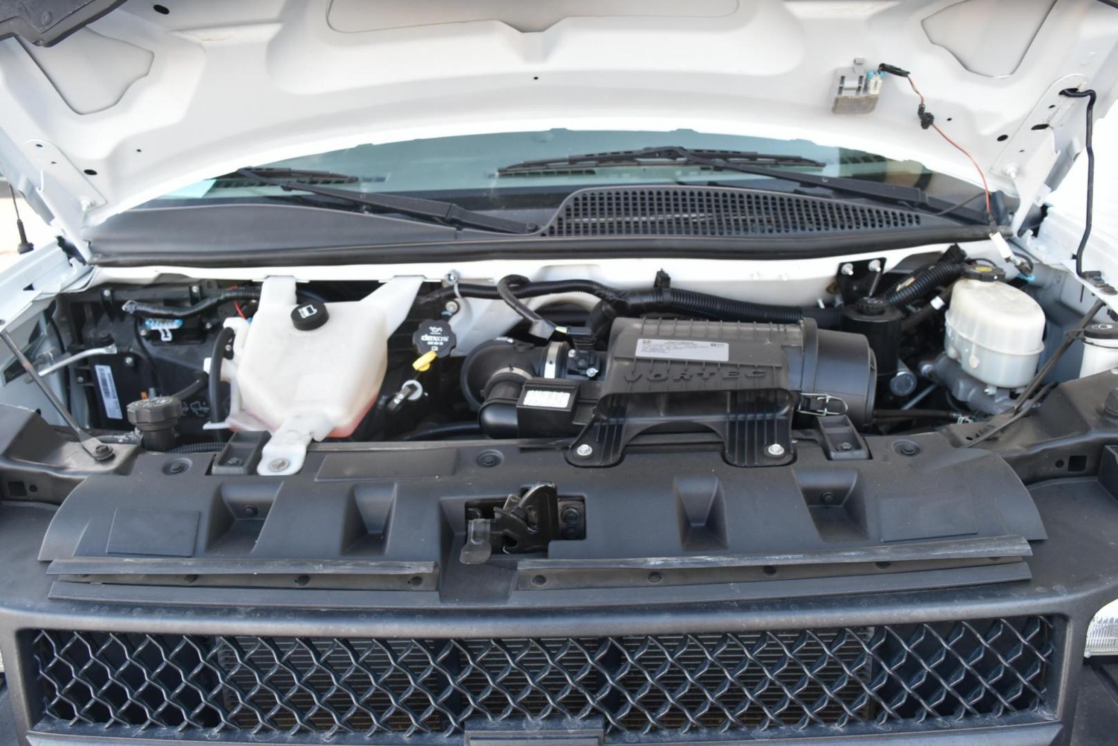 2017 White /Gray Chevrolet Express LS (1GAWGEFG7H1) with an 6.0L Vortec V-8 engine, 6-Speed Automatic transmission, located at 1600 E Hwy 44, Rapid City, SD, 57703, (605) 716-7878, 44.070232, -103.171410 - Photo#28