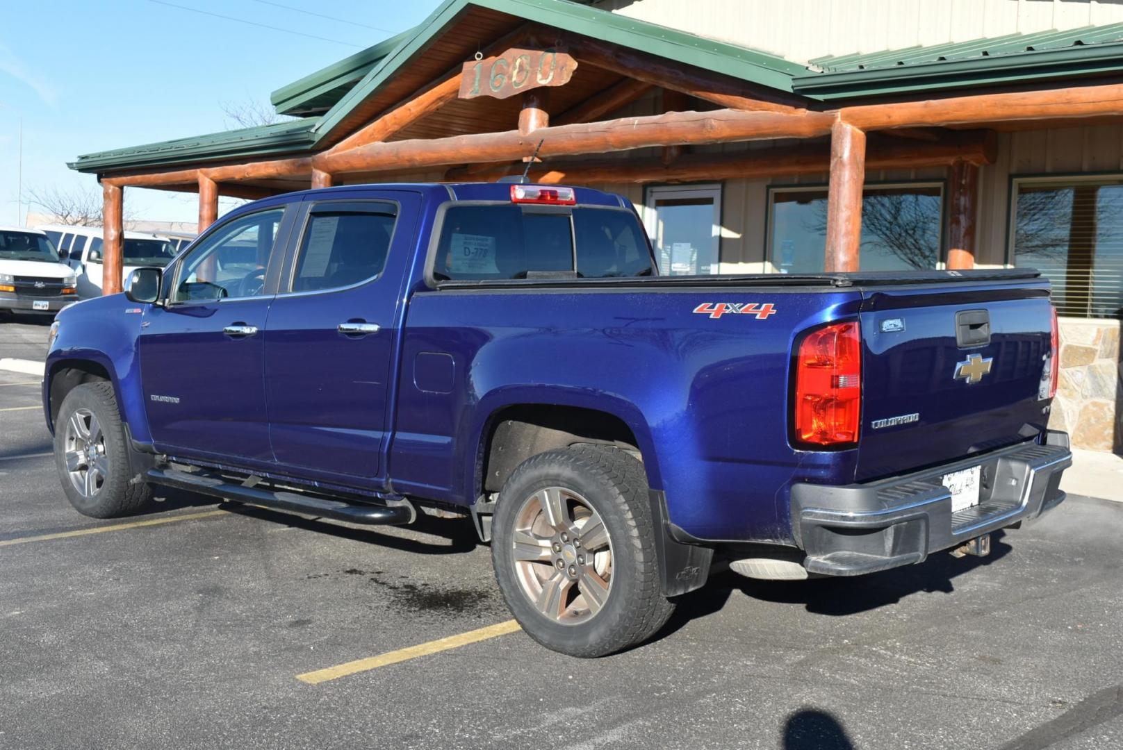 2016 Laser Blue /Black Chevrolet Colorado LT (1GCPTCE17G1) with an 2.8L 4Cyl Duramax Turbo Diesel engine, 6-Speed Automatic transmission, located at 1600 E Hwy 44, Rapid City, SD, 57703, (605) 716-7878, 44.070232, -103.171410 - Photo#6