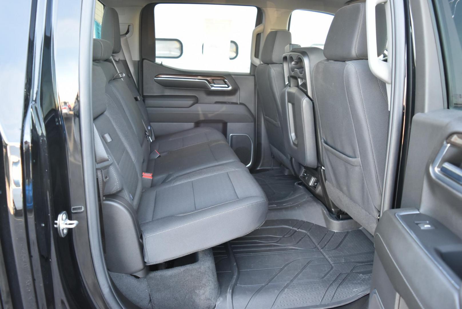 2024 Black /Black Chevrolet Silverado 1500 RST (2GCUDEED8R1) with an 5.3L Vortec V-8 OHV 16V engine, 6-Speed Automatic transmission, located at 1600 E Hwy 44, Rapid City, SD, 57703, (605) 716-7878, 44.070232, -103.171410 - Photo#11