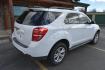 2017 White /Black Chevrolet Equinox LT (2GNFLFEKXH6) with an 2.4L 4-CYL DOHC 16V FFV engine, 6-Speed Automatic w/ Overdrive transmission, located at 1600 E Hwy 44, Rapid City, SD, 57703, (605) 716-7878, 44.070232, -103.171410 - Photo#6