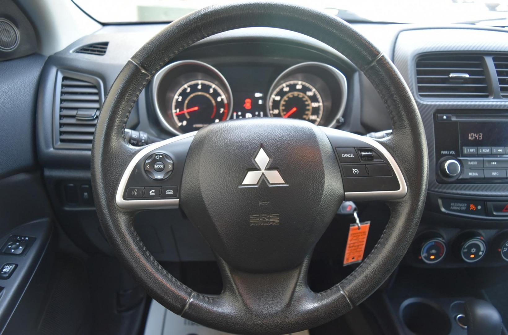2015 Maroon /Black Mitsubishi Outlander Sport ES (4A4AR3AU8FE) with an 2.0L L4 DOHC 16V engine, 1-Speeed CVT w/OD transmission, located at 1600 E Hwy 44, Rapid City, SD, 57703, (605) 716-7878, 44.070232, -103.171410 - Photo#14