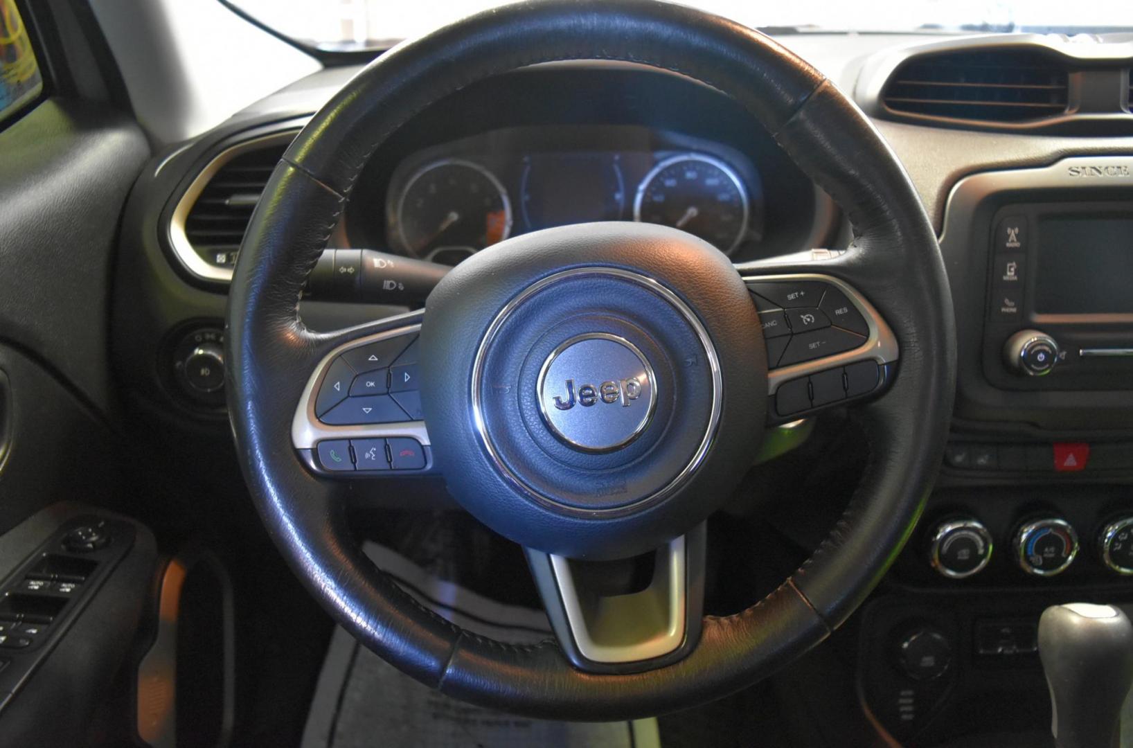 2016 Silver /Black Jeep Renegade Latitude (ZACCJBBT4GP) with an 2.4L L4 DOHC 16V engine, 9-Speed Automatic transmission, located at 1600 E Hwy 44, Rapid City, SD, 57703, (605) 716-7878, 44.070232, -103.171410 - Photo#14
