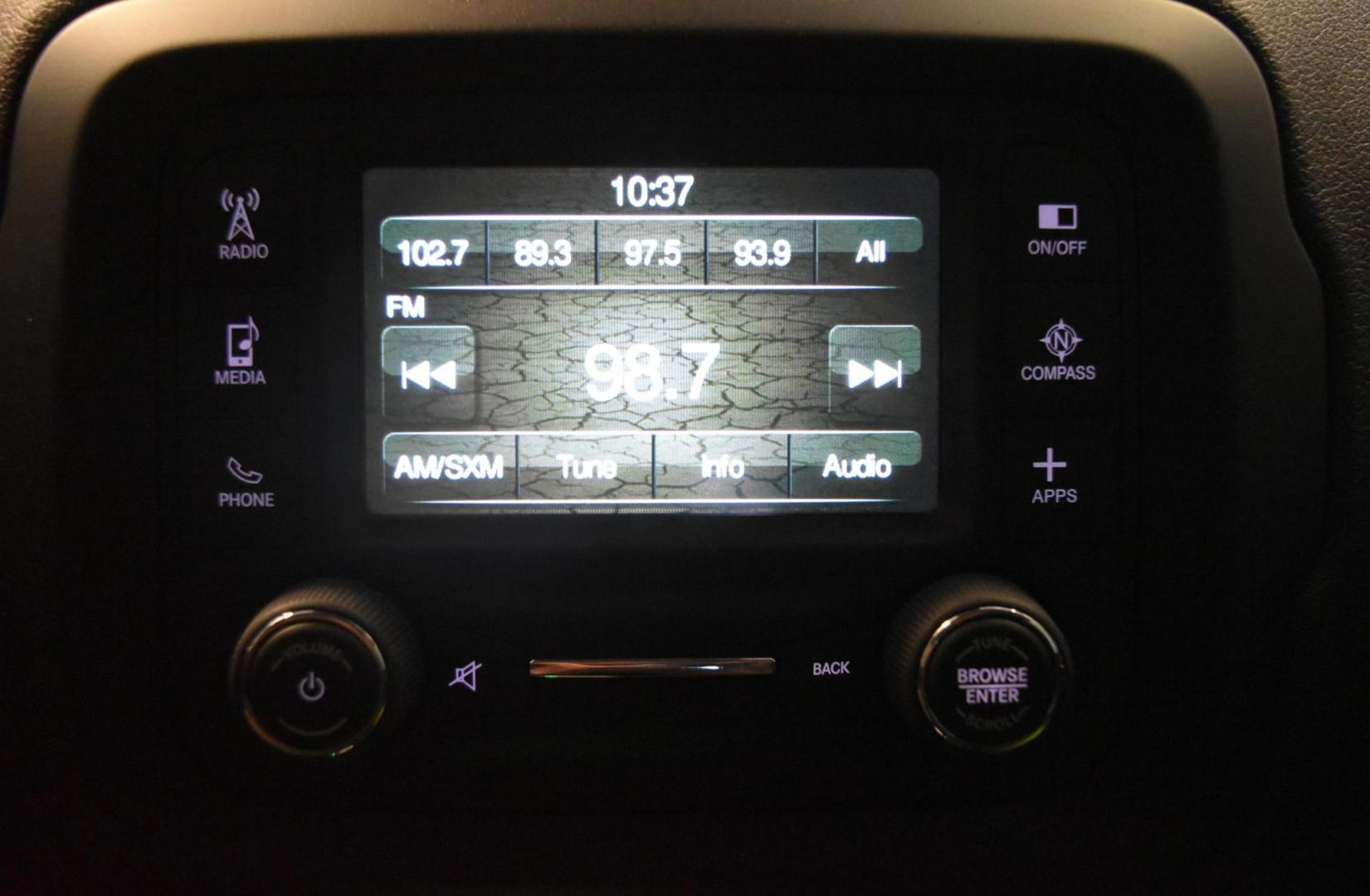 2016 Silver /Black Jeep Renegade Latitude (ZACCJBBT4GP) with an 2.4L L4 DOHC 16V engine, 9-Speed Automatic transmission, located at 1600 E Hwy 44, Rapid City, SD, 57703, (605) 716-7878, 44.070232, -103.171410 - Photo#18