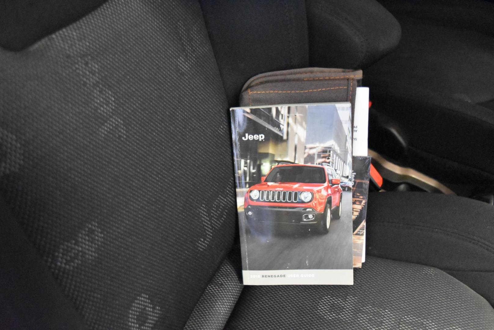 2016 Silver /Black Jeep Renegade Latitude (ZACCJBBT4GP) with an 2.4L L4 DOHC 16V engine, 9-Speed Automatic transmission, located at 1600 E Hwy 44, Rapid City, SD, 57703, (605) 716-7878, 44.070232, -103.171410 - Photo#21