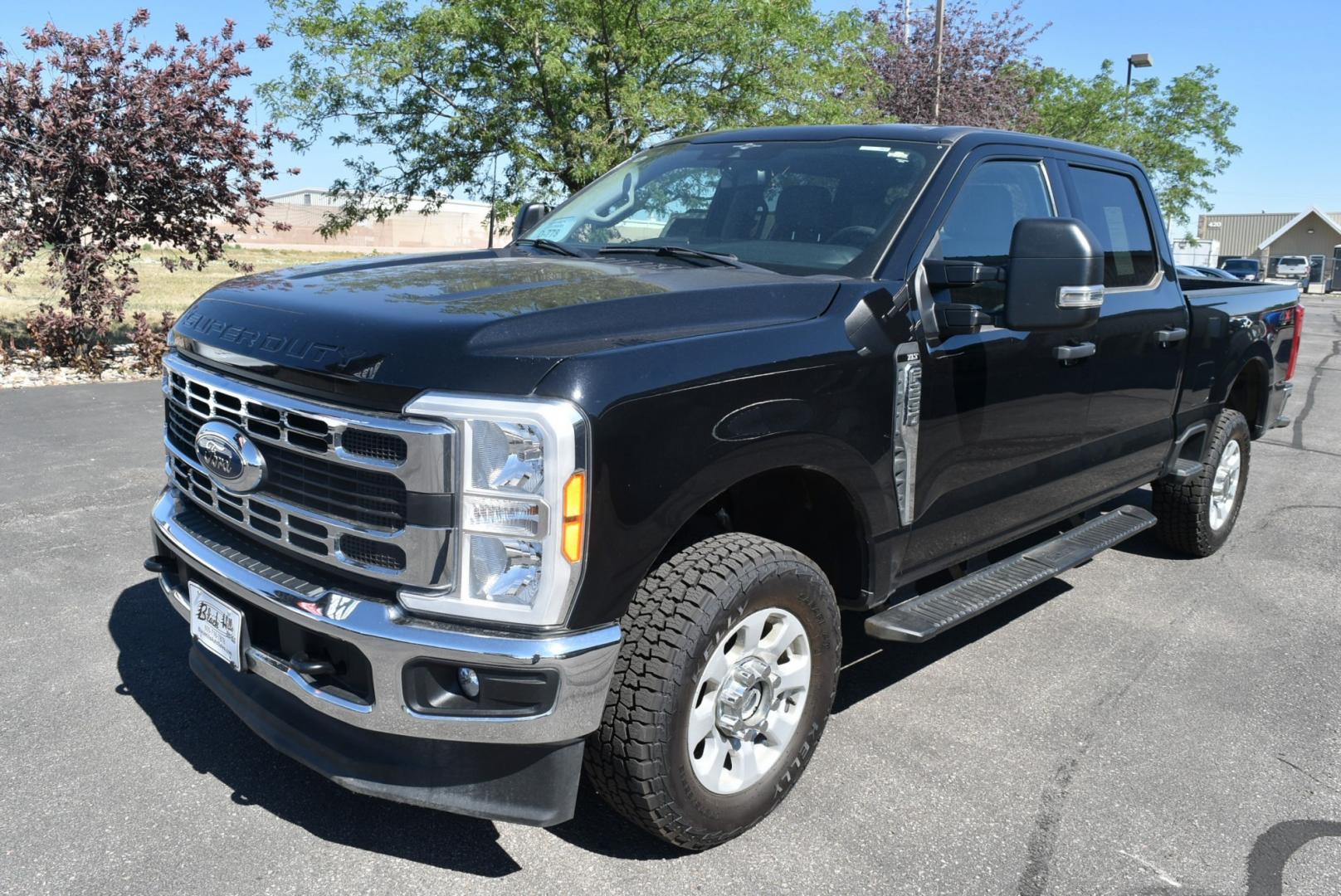 2023 Black /gray Ford F-250 SD XLT (1FT7W2BN5PE) with an 7.3L V8 OHV 16V engine, 10-Speed Torqshift Automatic transmission, located at 1600 E Hwy 44, Rapid City, SD, 57703, (605) 716-7878, 44.070232, -103.171410 - Nice Clean truck, New tires, ready to go- Photo#3