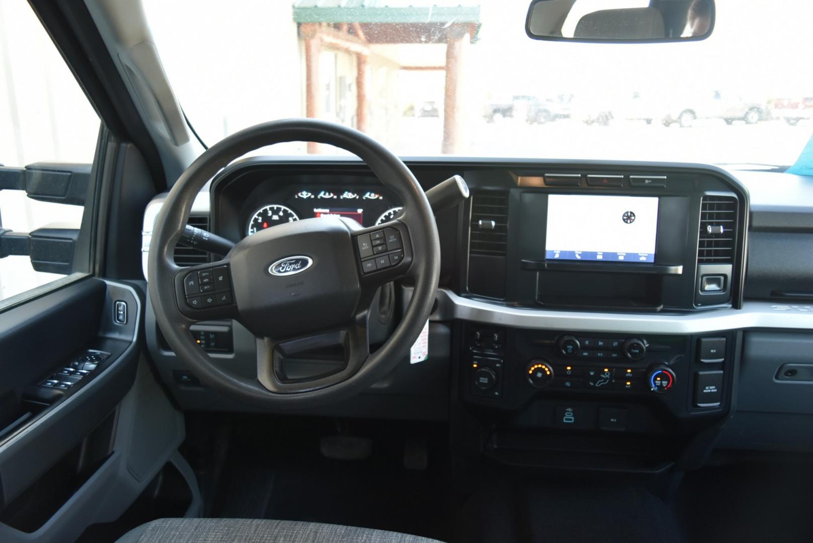 2023 Black /gray Ford F-250 SD XLT (1FT7W2BN5PE) with an 7.3L V8 OHV 16V engine, 10-Speed Torqshift Automatic transmission, located at 1600 E Hwy 44, Rapid City, SD, 57703, (605) 716-7878, 44.070232, -103.171410 - Nice Clean truck, New tires, ready to go- Photo#13