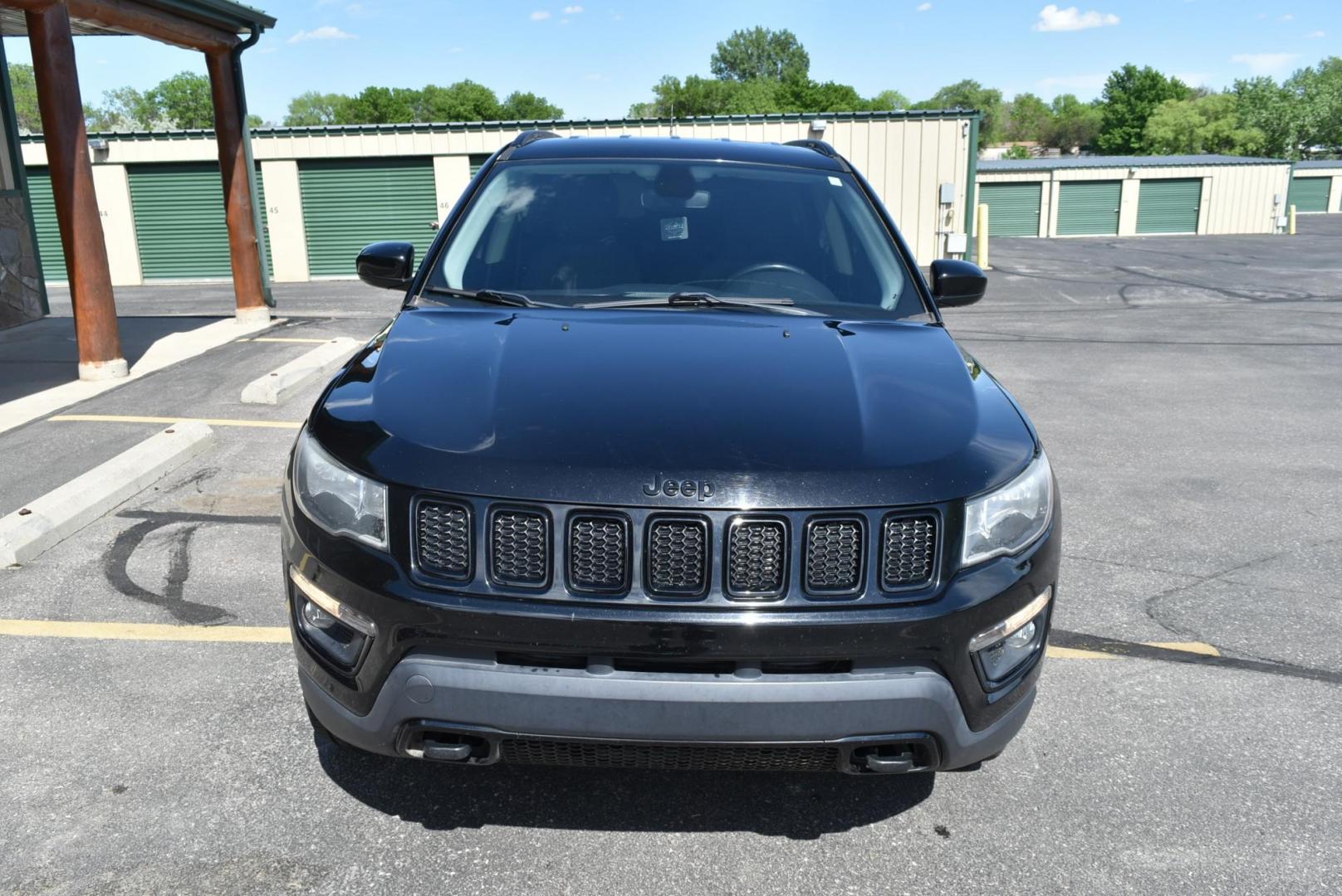 2019 Black /Black Jeep Compass Sport 4WD (3C4NJDAB9KT) with an 2.4L L4 DOHC 16V engine, 6M transmission, located at 1600 E Hwy 44, Rapid City, SD, 57703, (605) 716-7878, 44.070232, -103.171410 - Photo#2