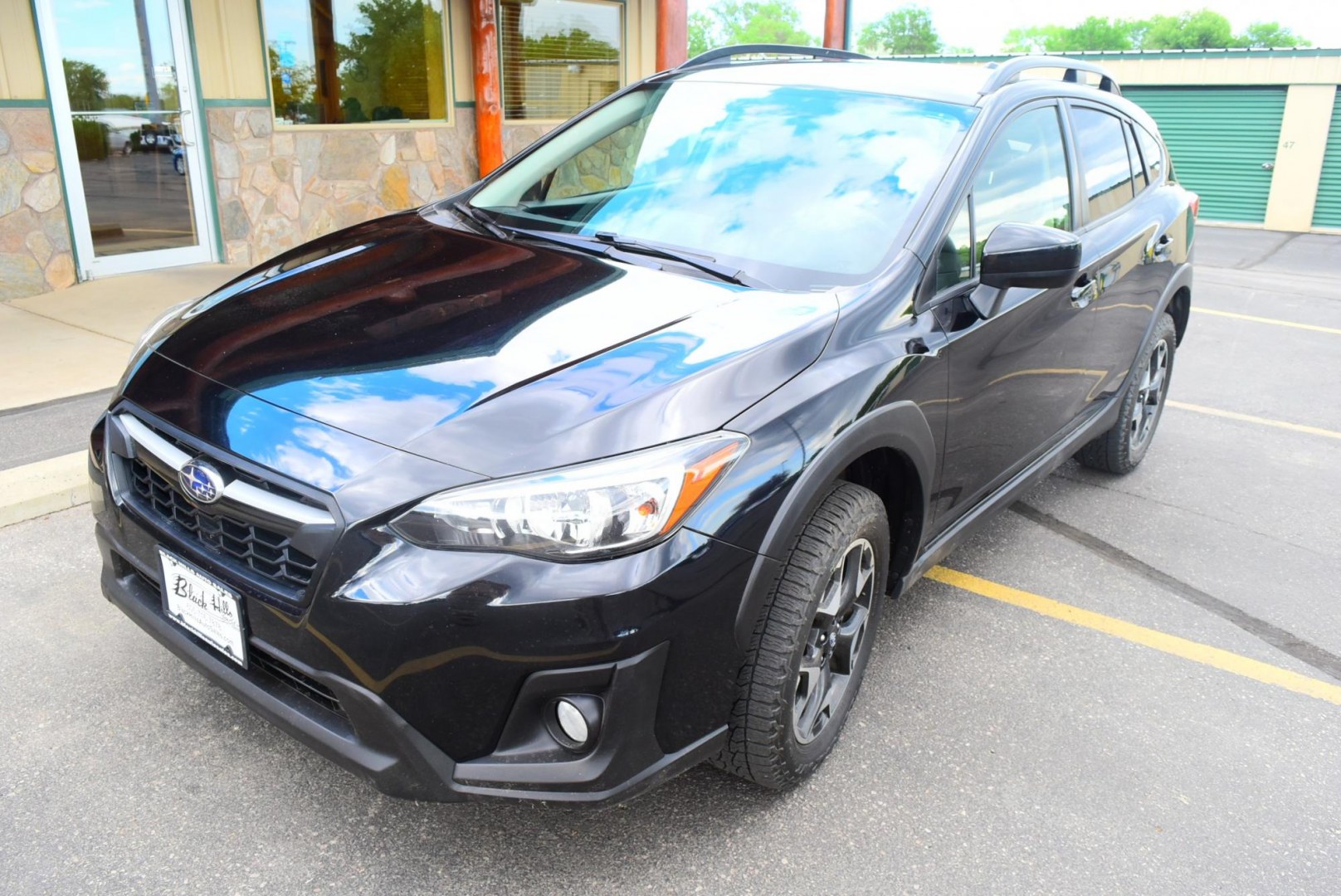 2019 Black /Black Subaru Crosstrek 2.0i Premium CVT (JF2GTACC4KG) with an 2.0L L4 DOHC 16V engine, CVT transmission, located at 1600 E Hwy 44, Rapid City, SD, 57703, (605) 716-7878, 44.070232, -103.171410- Photo#3